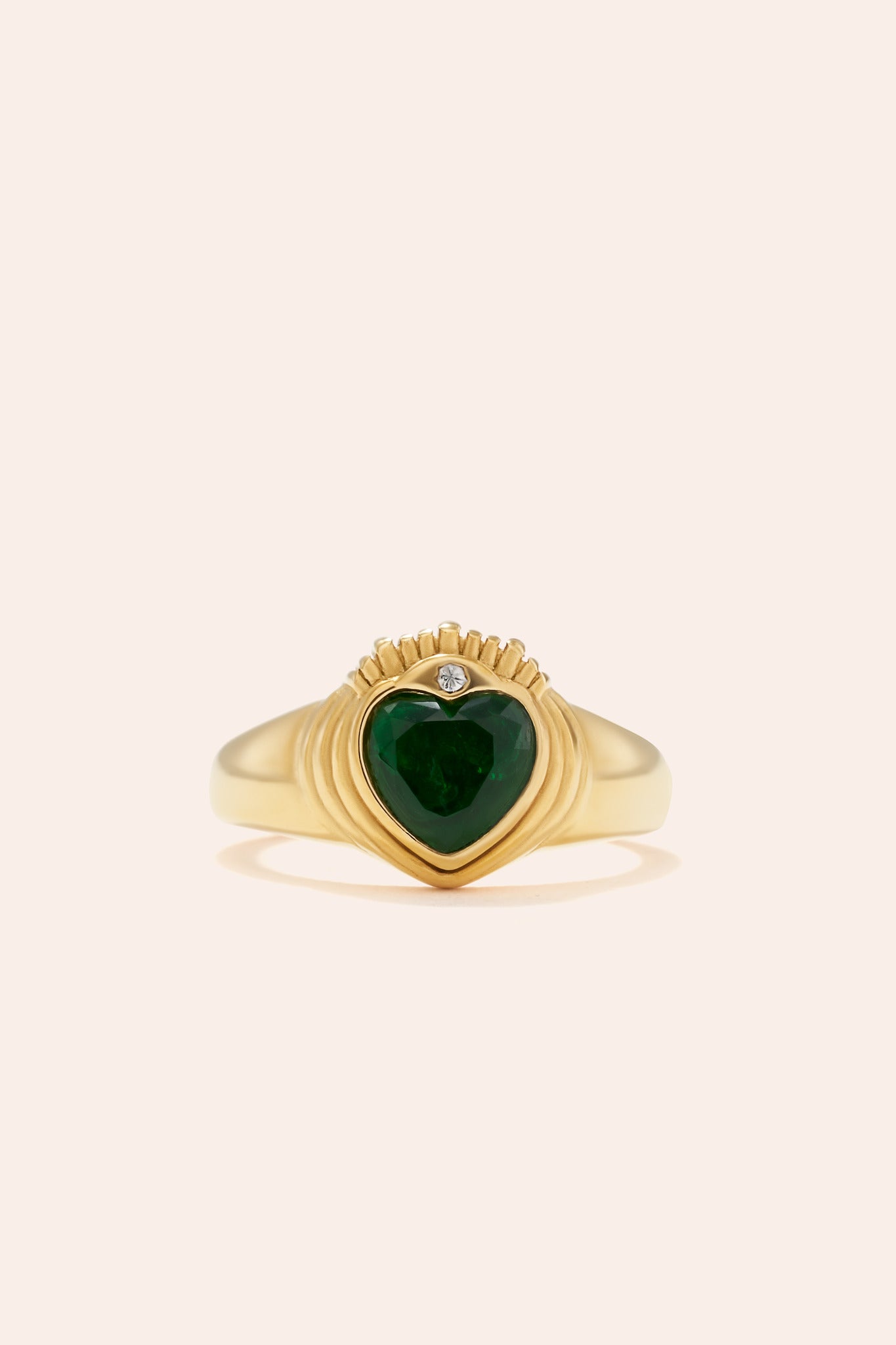 Tsarina Ring Green